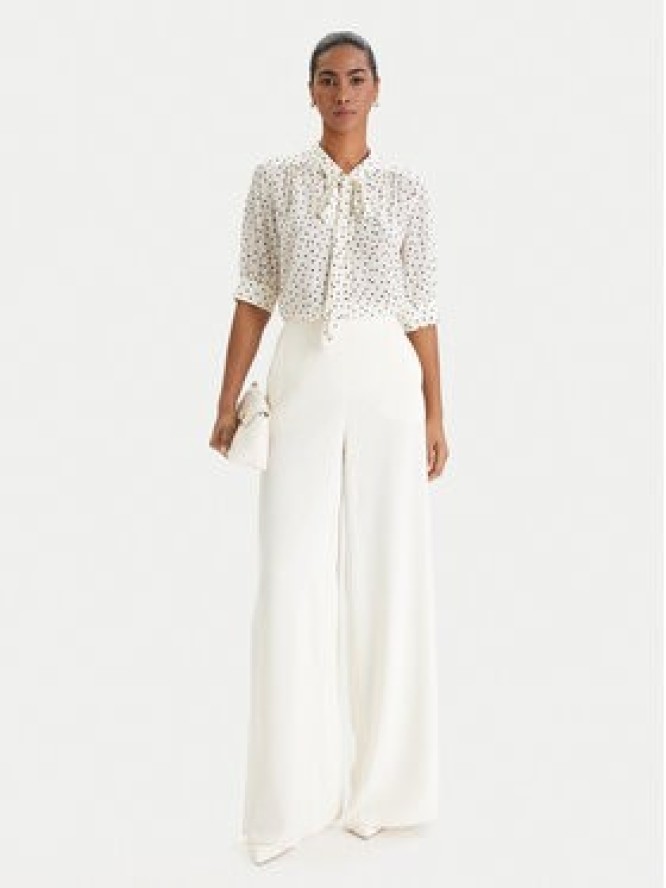 Luisa Spagnoli Bluzka Barcolana 543049 Écru Regular Fit