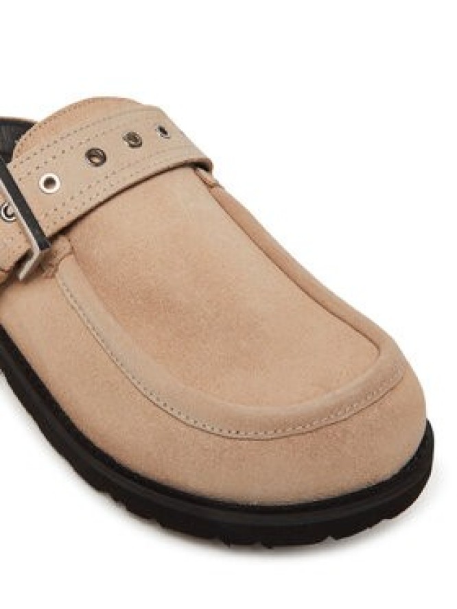 HUGO Klapki Artentia Sabot 50542022 Beżowy