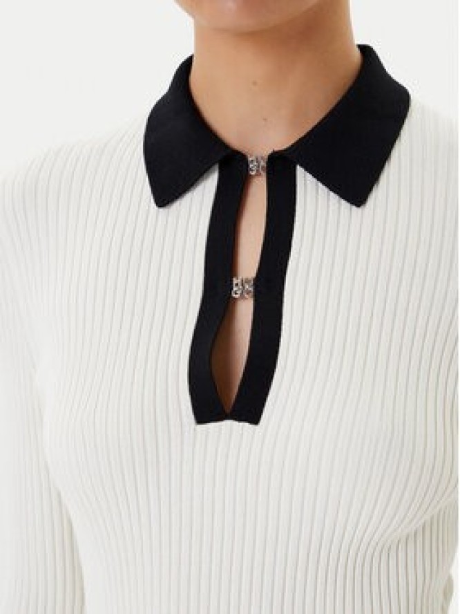 HUGO Sweter Sharro 50542608 Beżowy Slim Fit