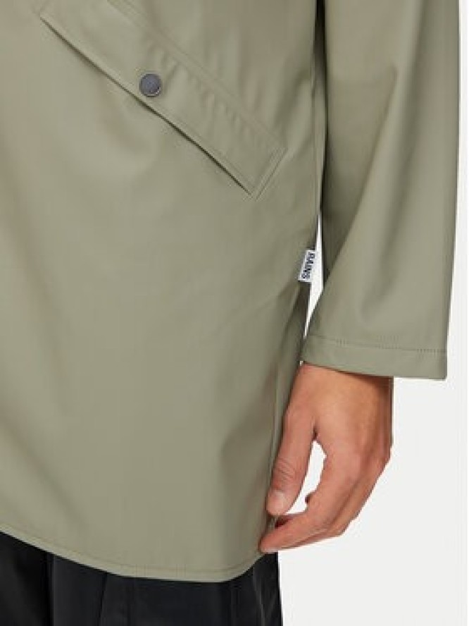 Rains Kurtka przeciwdeszczowa Unisex 12020 Zielony Regular Fit