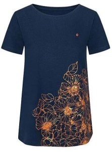 T-shirt damski Loap Abana niebieski