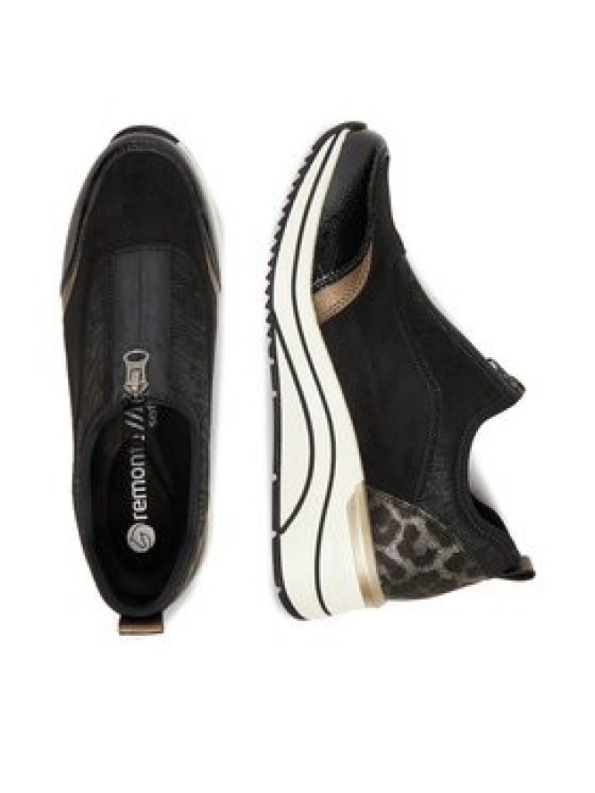 Remonte Sneakersy D0T08-02 Czarny