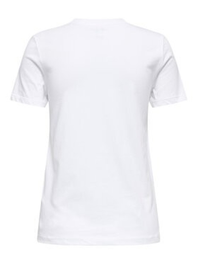 ONLY T-Shirt Emma 15329752 Biały Regular Fit
