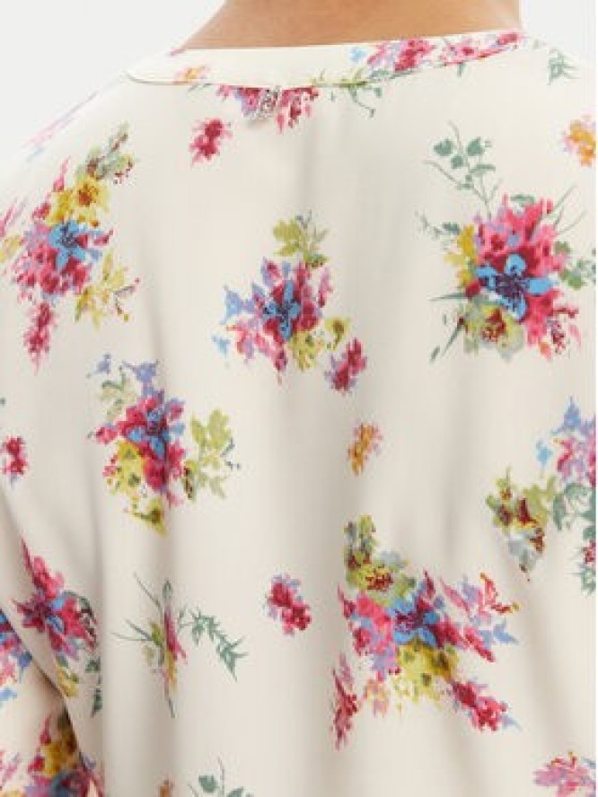 Liu Jo Sukienka codzienna WA5168 T3786 Écru Relaxed Fit