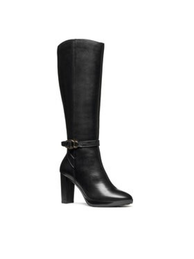 Geox Kozaki D Walk Pleasure 85 D56TFB 00043 C9999 Czarny