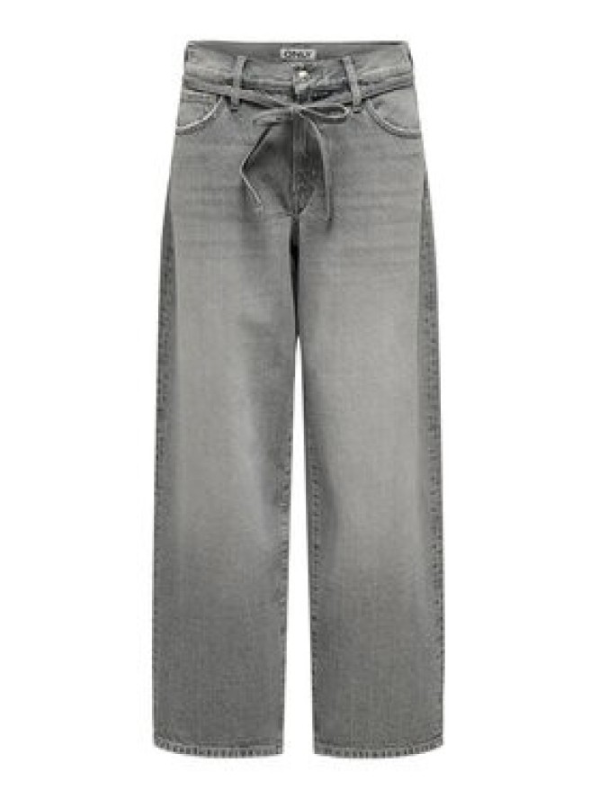 ONLY Jeansy Gianna 15338246 Szary Balloon Fit