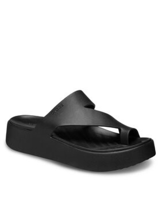 Crocs Japonki Getaway Platform Toe Loop 210834 Czarny