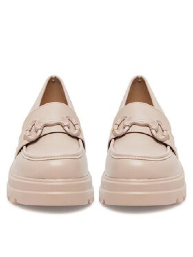 DeeZee Loafersy DFY-18 Beżowy