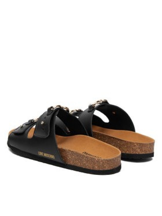 LOVE MOSCHINO Klapki JA28173G0OIA0000 Czarny