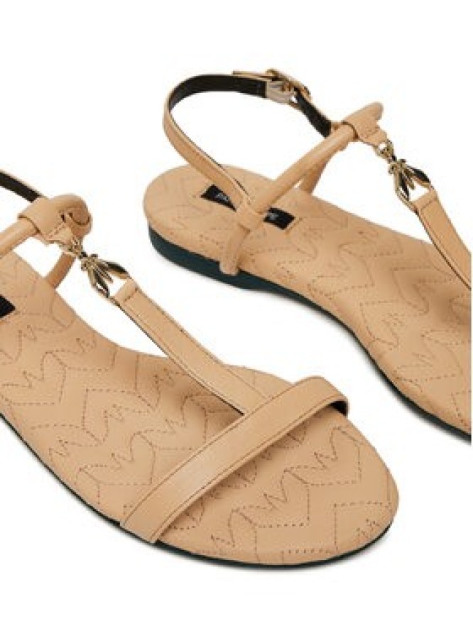 Patrizia Pepe Sandały 8X0025/L048-B824 Beżowy