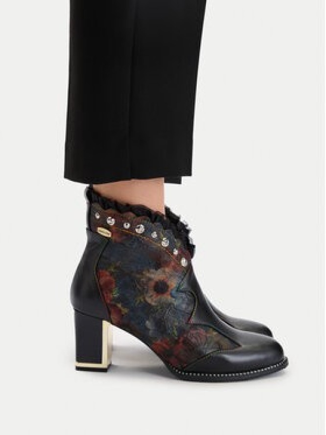 Laura Vita Botki Kacio 02 Czarny