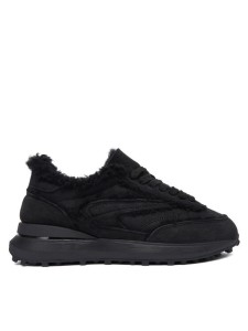 D.A.T.E. Sneakersy Athleta Shearling W431-AT-TD Czarny