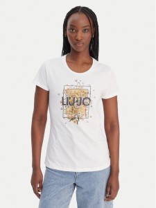 Liu Jo T-Shirt WA6493 JS923 Biały Regular Fit