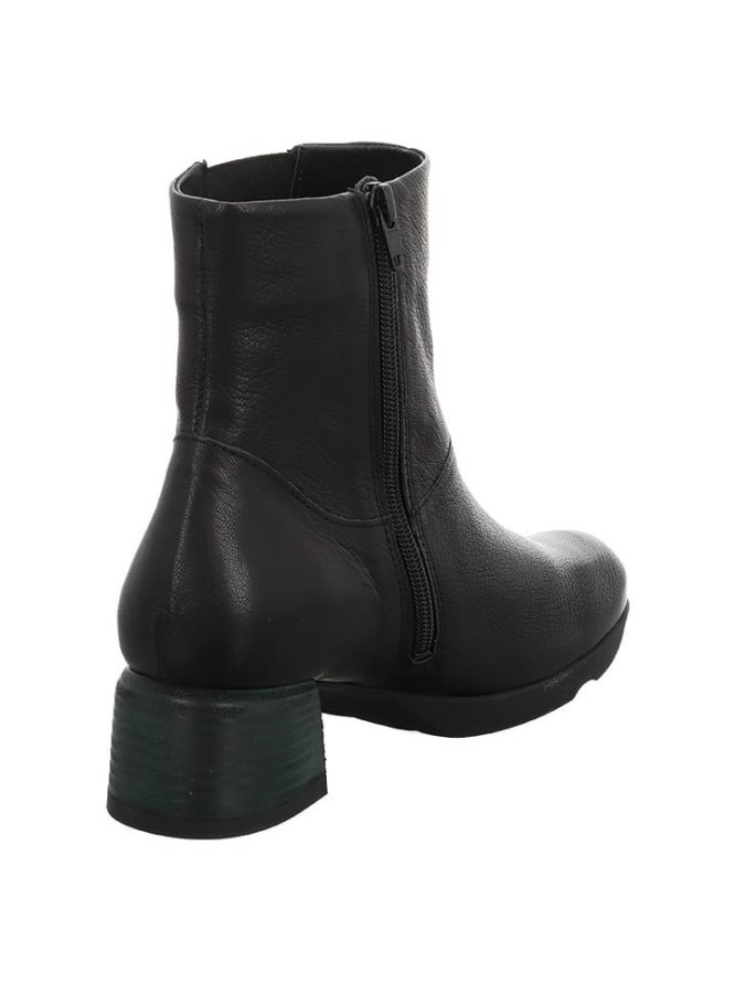 Think! Skórzane botki w kolorze czarnym rozmiar: 37,5