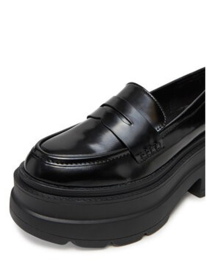 DeeZee Loafersy ST0242613-1 Czarny