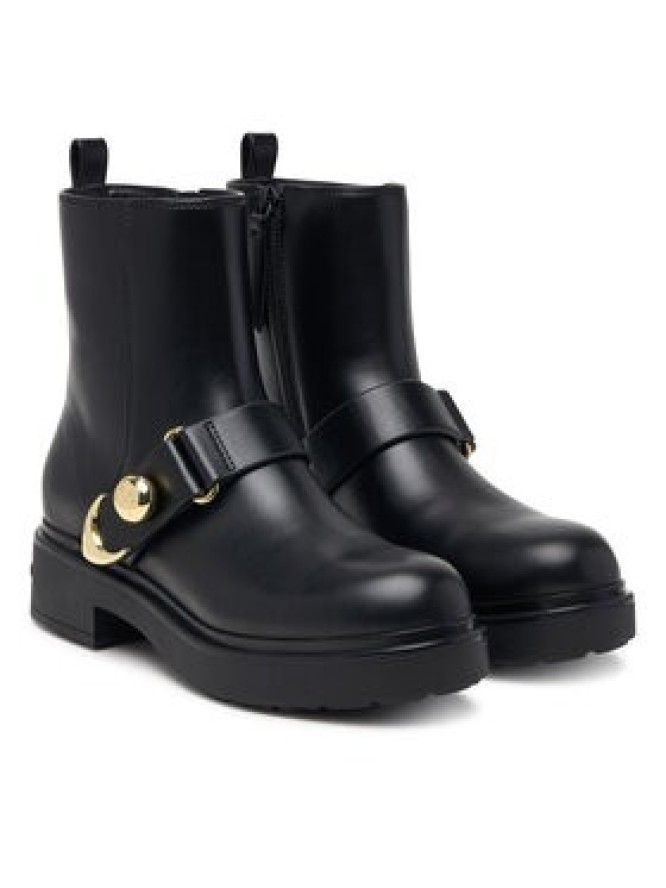 Armani Exchange Botki XW003093 AF18975 UC001 Czarny