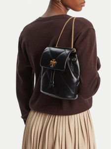 Tory Burch Plecak Kira Diamond 170485 Czarny