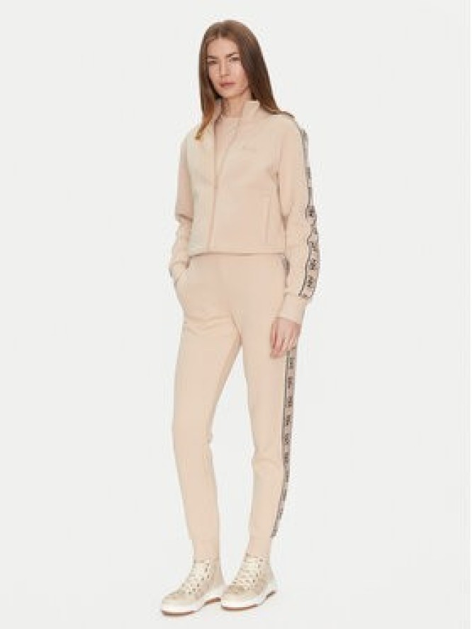 Guess Bluza V2YQ16 KB3P2 Beżowy Regular Fit