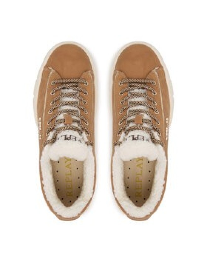 REPLAY Sneakersy GWZ7G .000.C0203S Beżowy