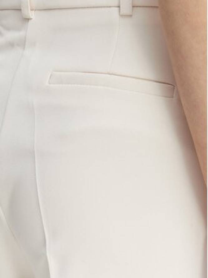 Morgan Spodnie materiałowe 242-POYA.F Écru Straight Fit