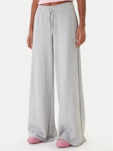 Juicy Couture Spodnie dresowe Annen JCWBJ225320 Szary Wide Leg