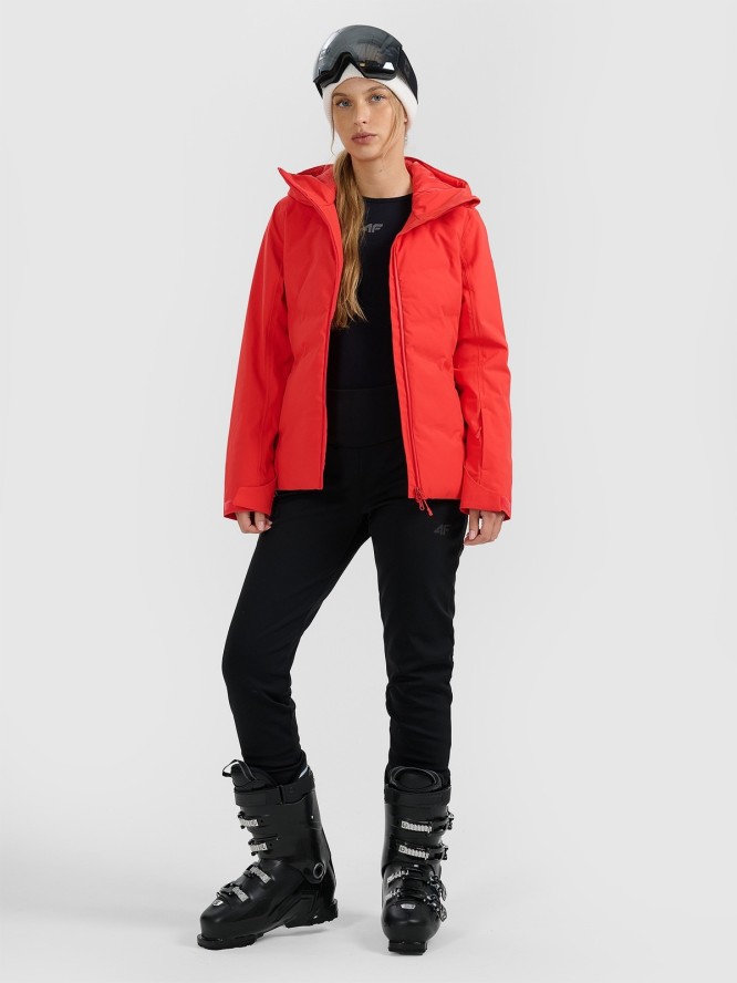 4F Kurtka narciarska membrana 10000 damska - czerwona S