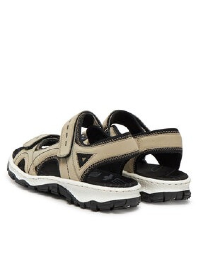 Rieker Sandały 68866-61 Beżowy