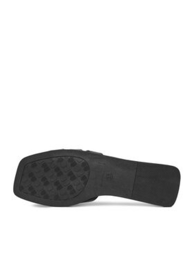 DeeZee Klapki E2031-11 Czarny