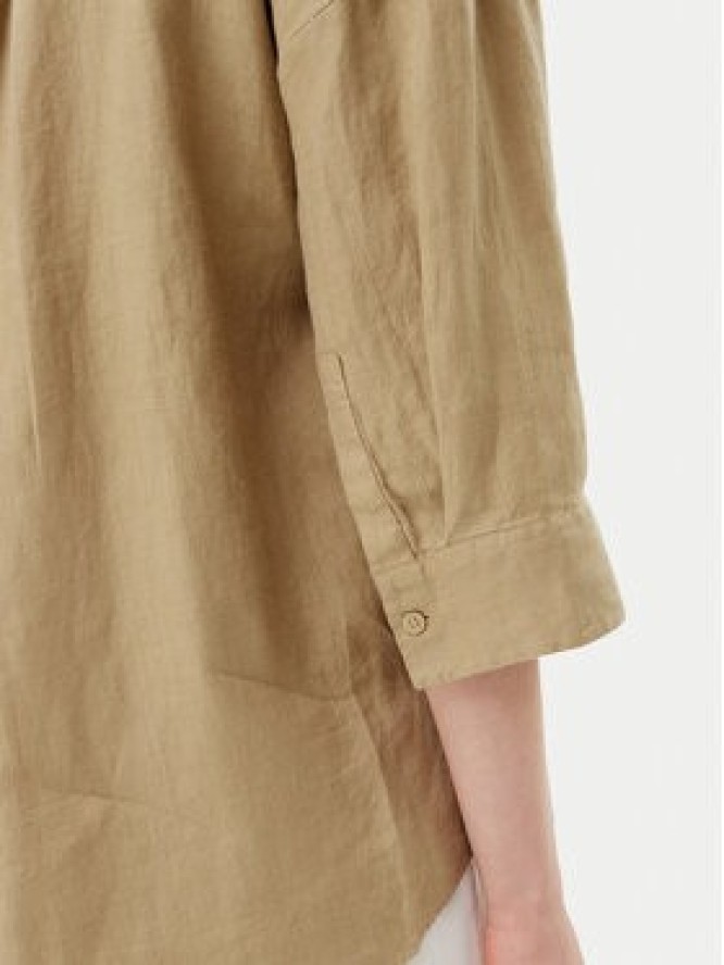 Tommy Hilfiger Koszula WW0WW46169 Beżowy Loose Fit