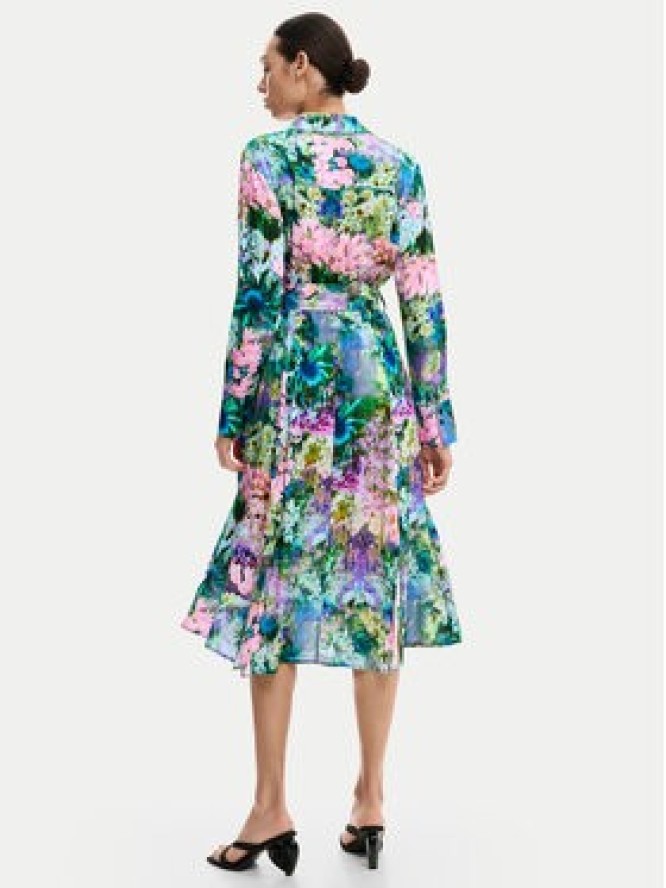 Desigual Sukienka koszulowa Mili 26SWVW13 Kolorowy Regular Fit