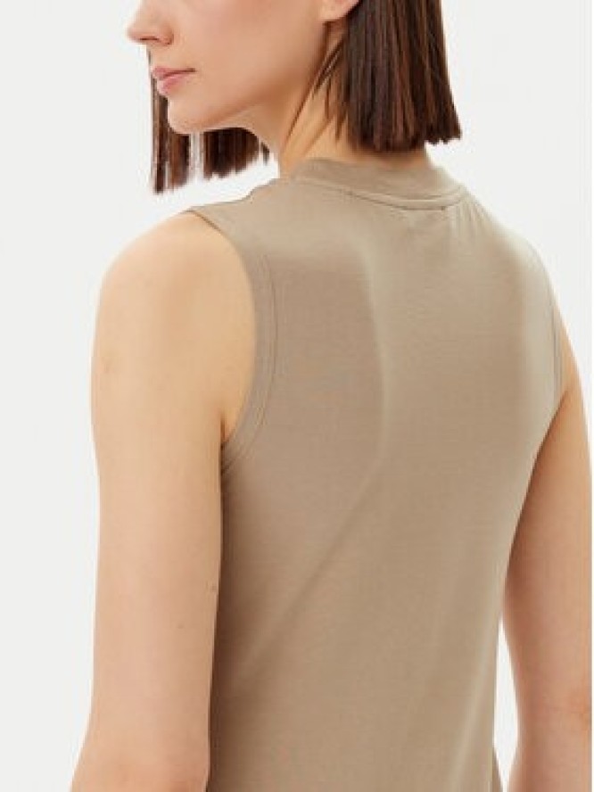 Marc O'Polo Sukienka codzienna 503 3087 59031 Beżowy Slim Fit