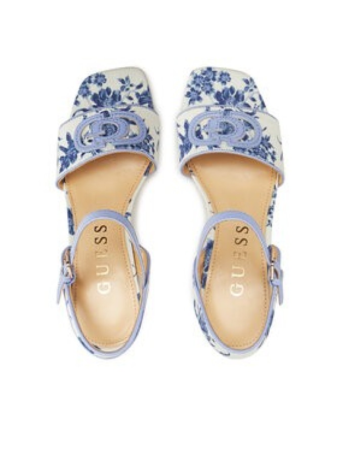 Guess Sandały FLJGA2 FAP03 Niebieski