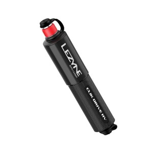 Lezyne HV Drive Clik™ pompka ręczna 14 cm, aluminium, czarna
