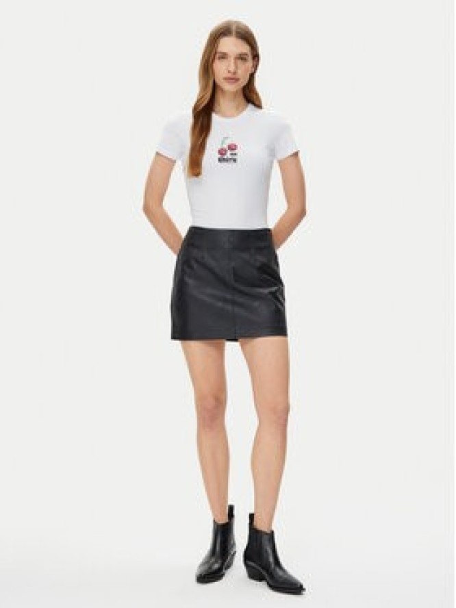 JJXX T-Shirt Gigi 12277657 Biały Stretch Fit