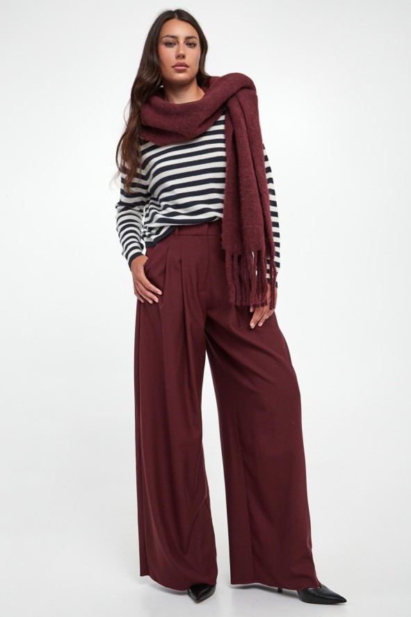 Spodnie damskie wełniane Ulzio MARELLA MONOCHROME