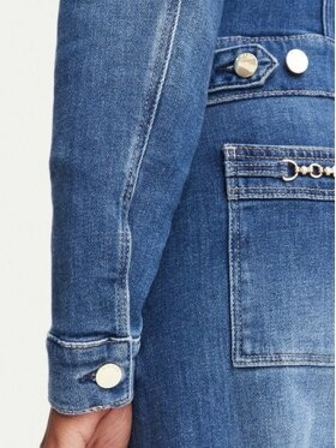 Guess Kurtka jeansowa W6YN03 D1341 Niebieski Regular Fit