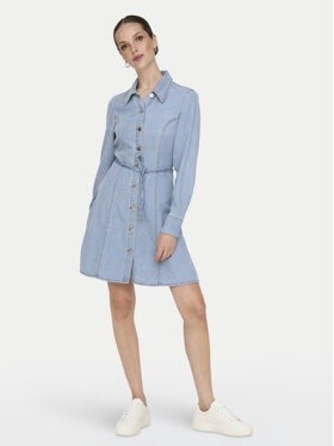 JDY Sukienka jeansowa Kamma 15338892 Błękitny Standard Fit