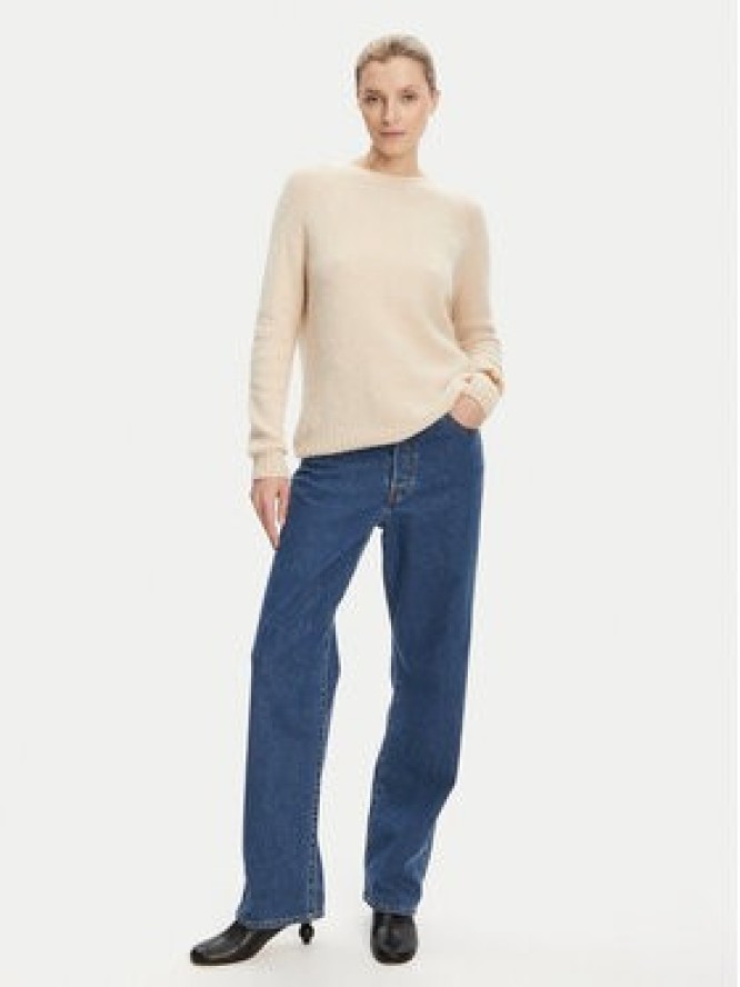 Weekend Max Mara Sweter Ghiacci 2525366151 Beżowy Regular Fit