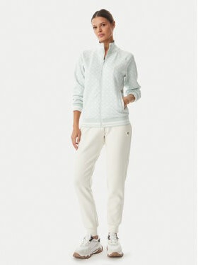 Guess Bluza V5YQ03 KB212 Zielony jasny Regular Fit