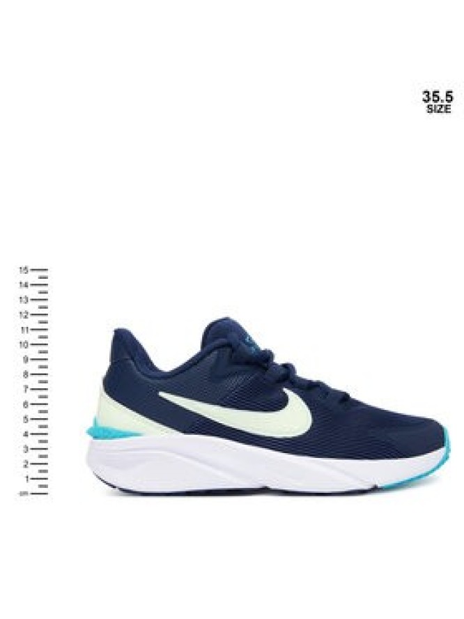 Nike Buty do biegania Star Runner 4 Nn (GS) DX7615 409 Granatowy