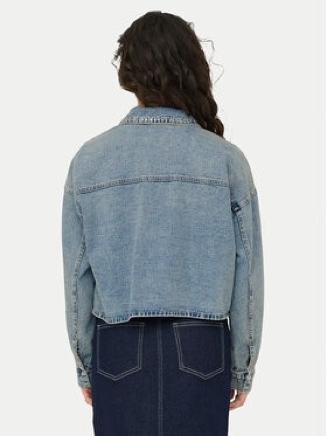 JDY Kurtka jeansowa Aspen 15351405 Niebieski Regular Fit