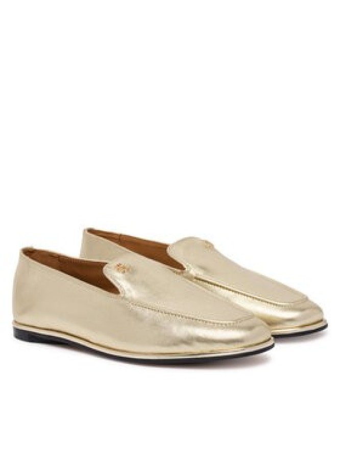 Tommy Hilfiger Lordsy Gold Loafer FW0FW08958 Złoty