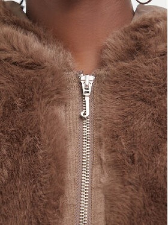 Juicy Couture Kardigan JCOIJ226551 Brązowy ciemny Regular Fit