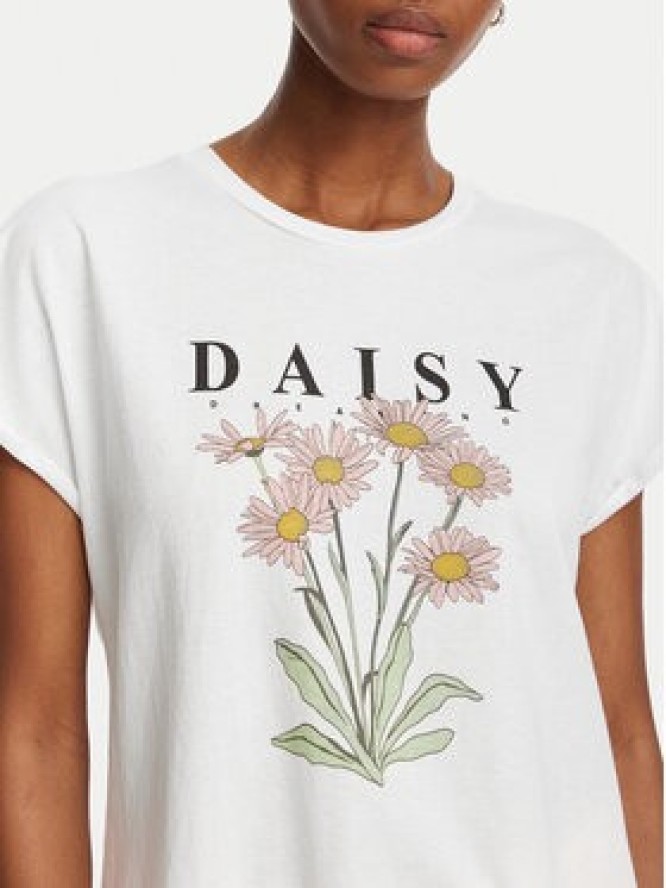 ONLY T-Shirt Jany 15372108 Biały Regular Fit