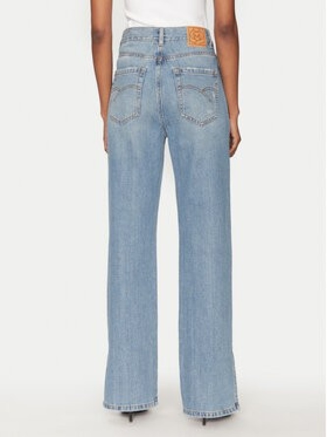 Marella Jeansy Wleg1 2513181074 Niebieski Wide Leg