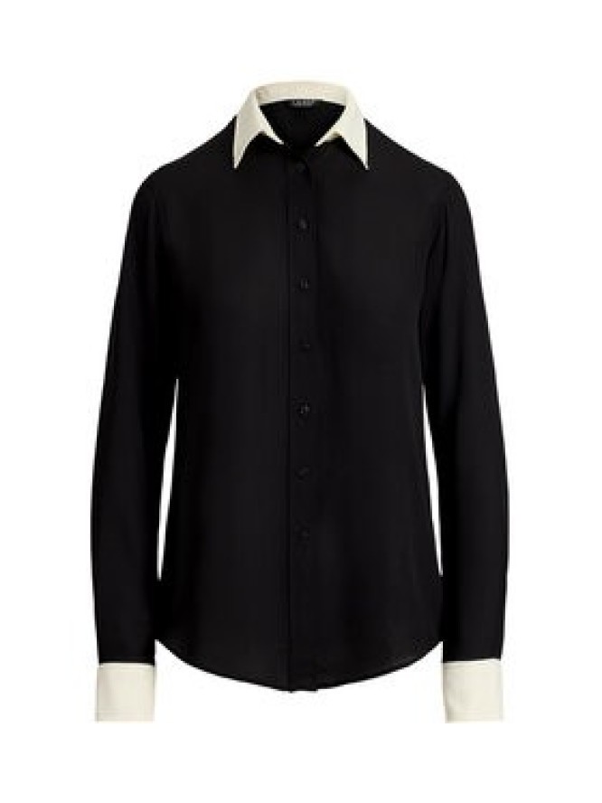 LAUREN RALPH LAUREN Koszula 200968762001 Czarny Classic Fit