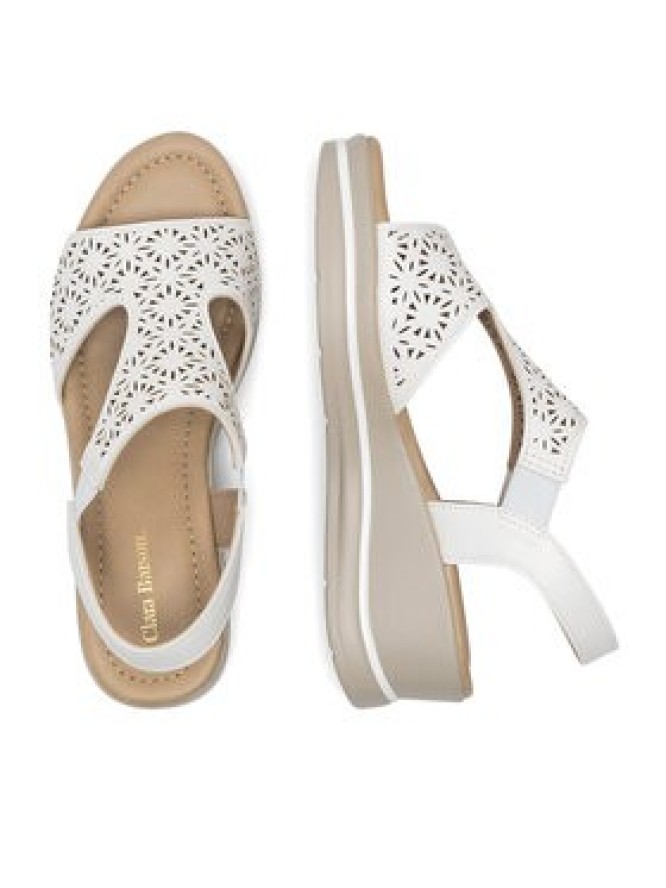 Clara Barson Sandały WYL0510-27 Biały