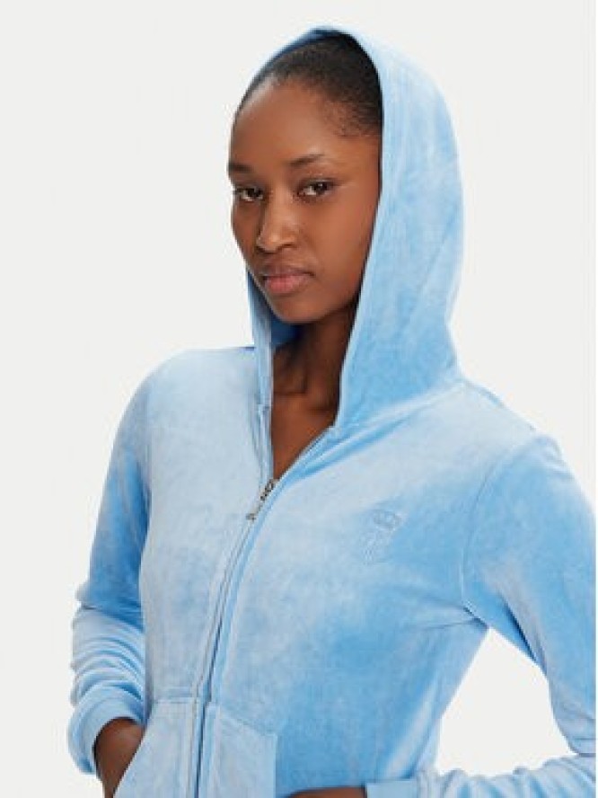 Juicy Couture Bluza Robyn JCSEBJ007 Niebieski Slim Fit