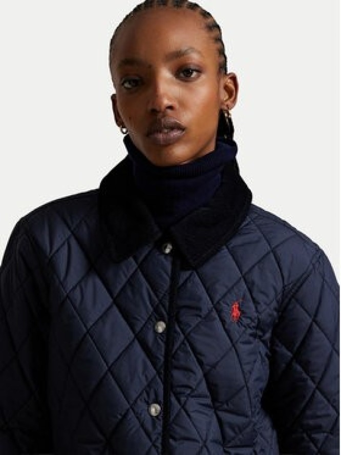 Polo Ralph Lauren Kurtka przejściowa 211965336002 Granatowy Straight Fit