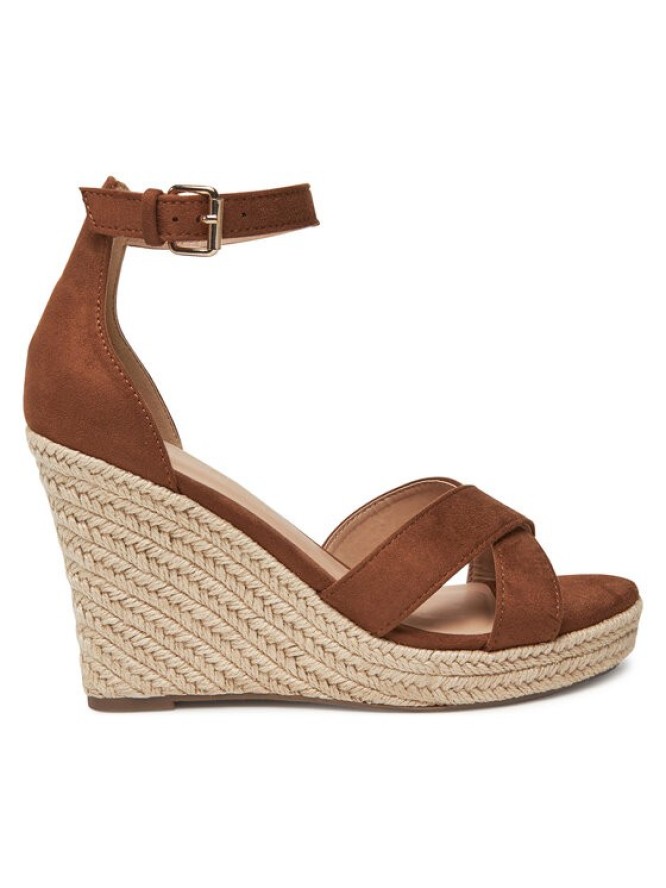 ONLY Shoes Espadryle Onlamelia-18 Mf Wedge 15335555 Brązowy